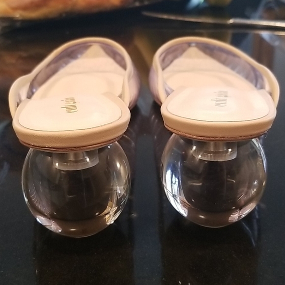 Cult Gaia Silver and Cream Mules - Picture 13 of 16